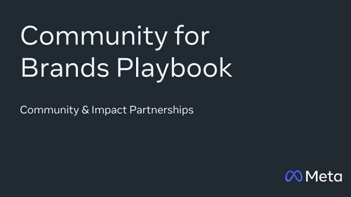 Meta Community for Brands Playbook