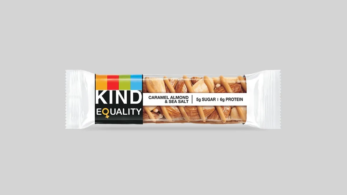 Kind Snacks equality bar