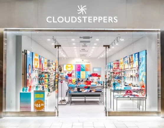 Clarks unveils first Cloudsteppers store in US