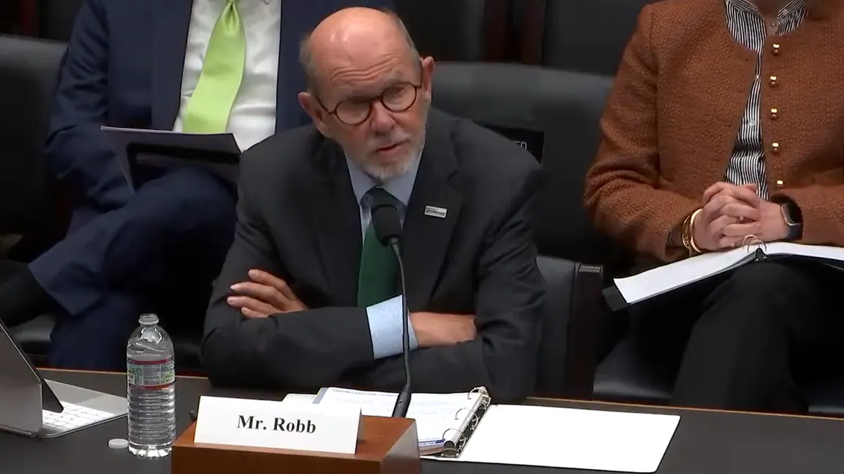 NERC CEO Jim Robb testified before a House subcommittee.