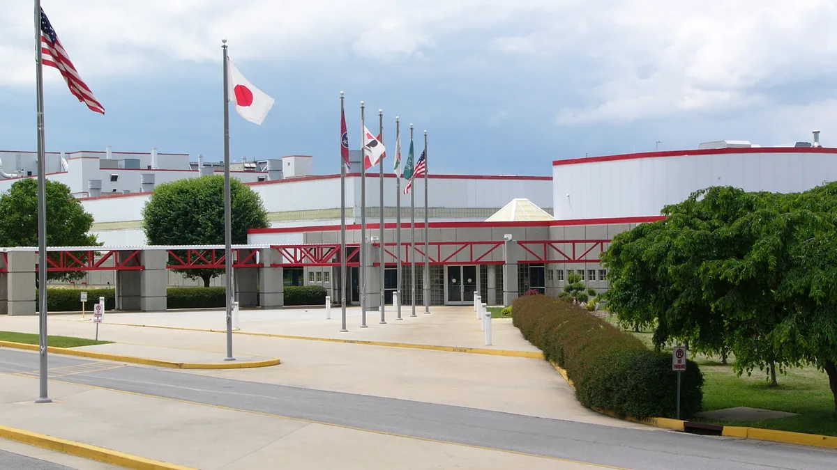 Bridgestone's Warren County Plant, makers of commercial truck and bus tires, in Morrison, Tennessee.