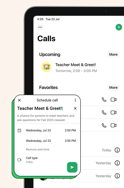 WhatsApp Group Call Options