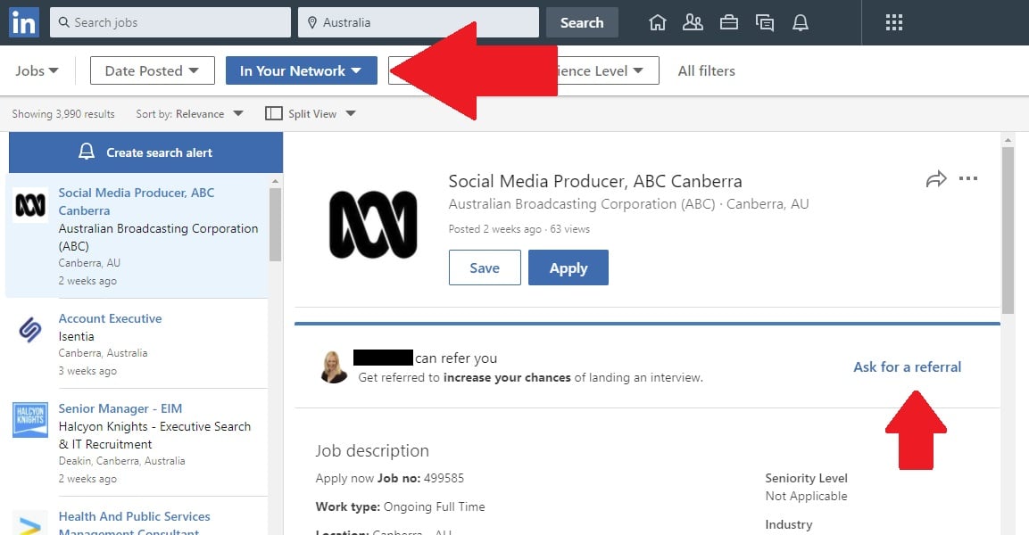 LinkedIn Adds New 'Ask for Referral' Option to Help Job Seekers | Social Media Today