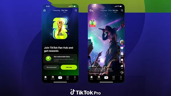 TikTok Pro Events app