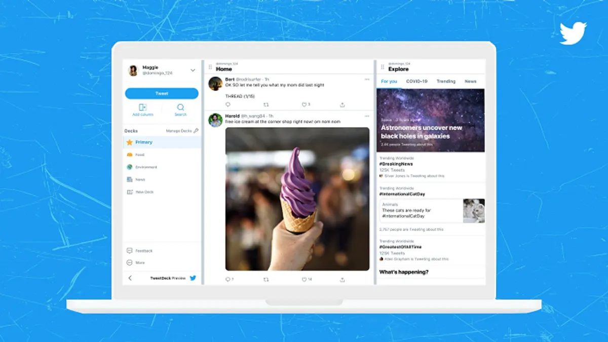 TweetDeck update