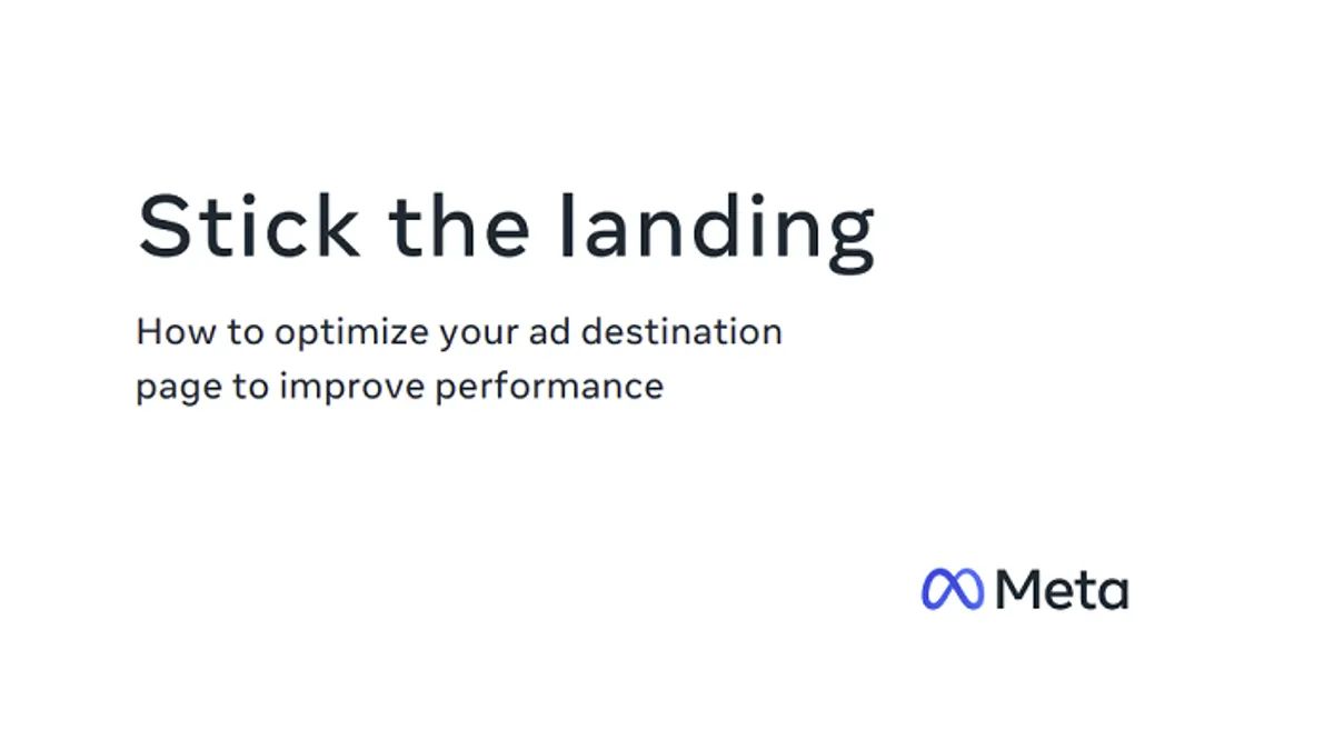 Meta landing page guide