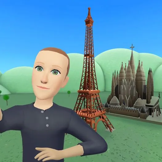Mark Zuckerberg in the metaverse