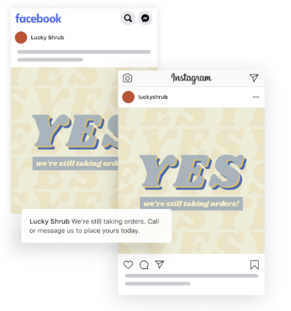 Facebook Business template