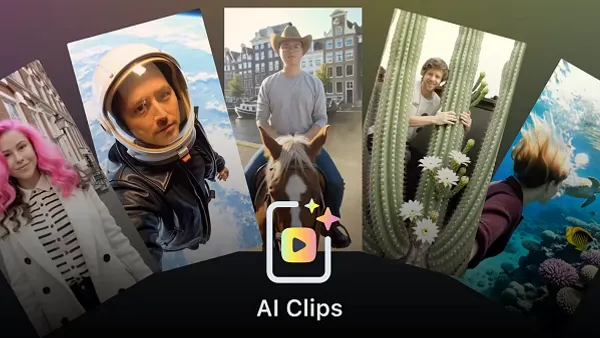 Snapchat AI clips