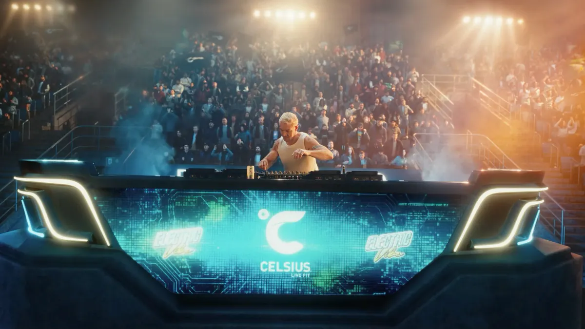 Diplo in a Celsius ad