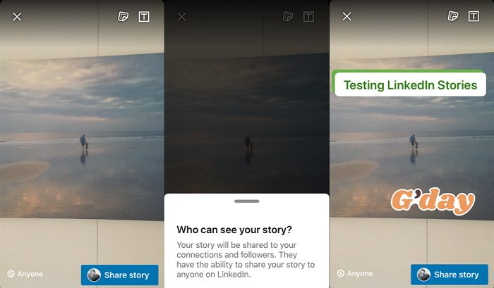 LinkedIn Stories