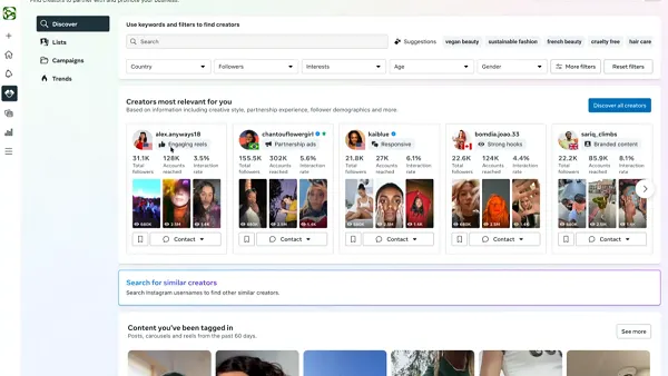 Facebook Creator Marketplace update