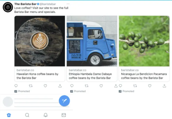 Twitter Carousel Ads