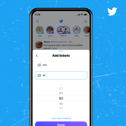 Twitter ticketed Spaces
