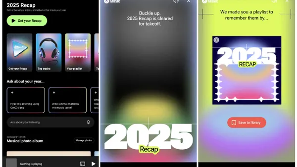 YouTube Music Recap 2025