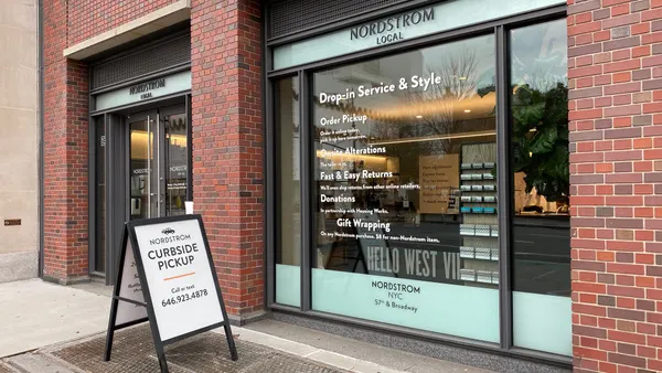 Storefront of a Nordstrom Local store in New York City.