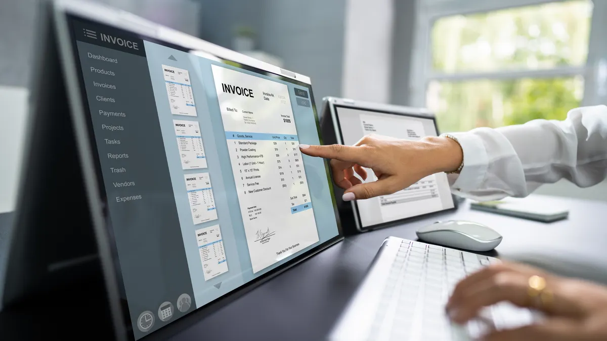 Online Digital E Invoice Statement