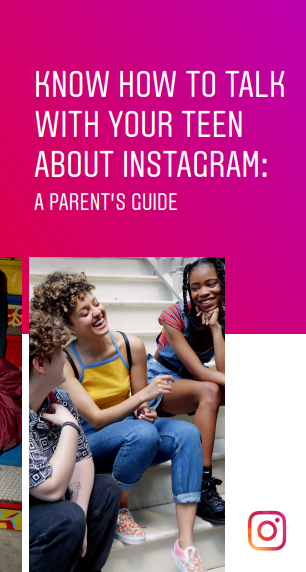 The cover of Instagram's Parents Guide