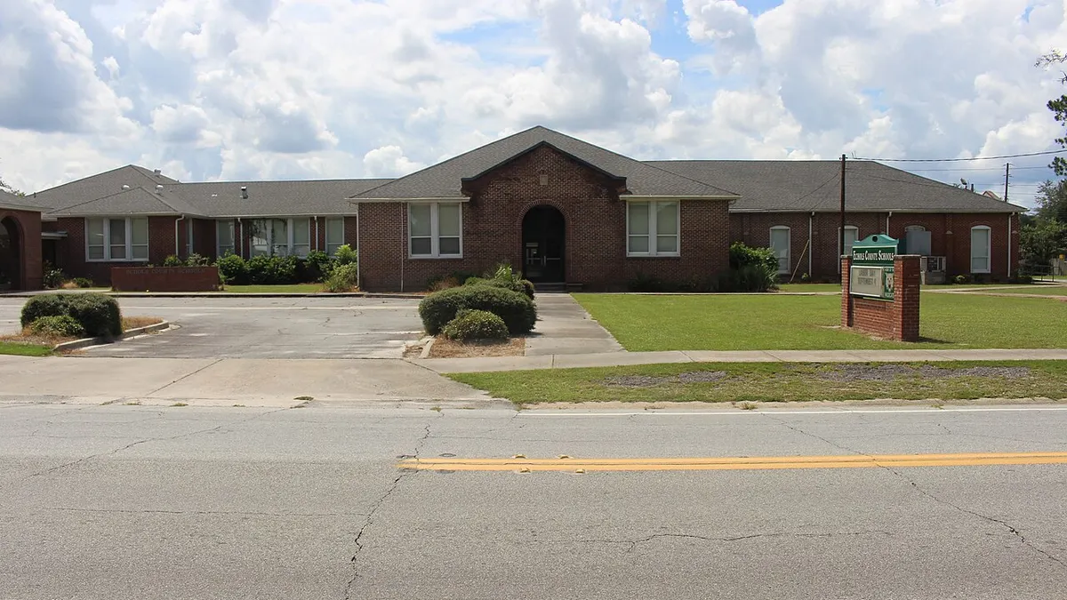 Echols County Schools building in Statenville, Georgia