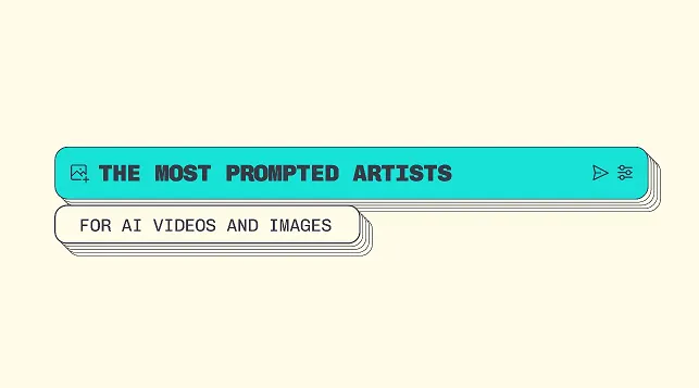 Which Artists Are Most Referenced in AI Prompts [Infographic]