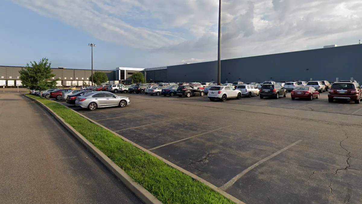 Saks will lay off 90 employees next year and end operations at a Wilkes-Barre, Pennsylvania, fulfillment center, pictured here.