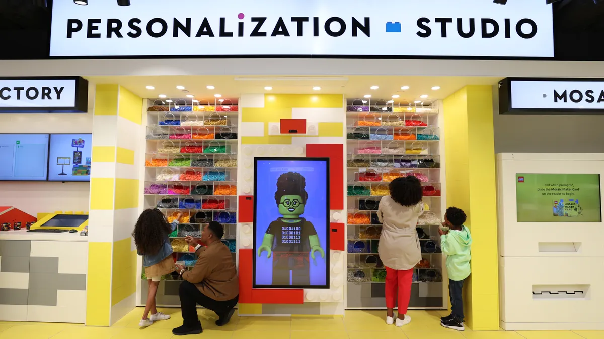 Lego's personalization studio