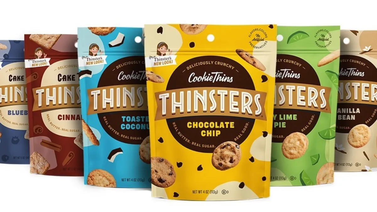 Hain Celestial's recently divested Thinsters brand.