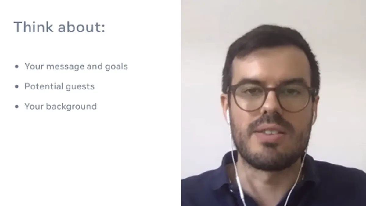 Facebook Live tips