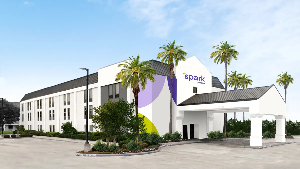 A digital rendering of Spark by Hilton.