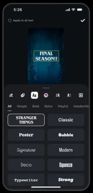 Edits Stranger Things