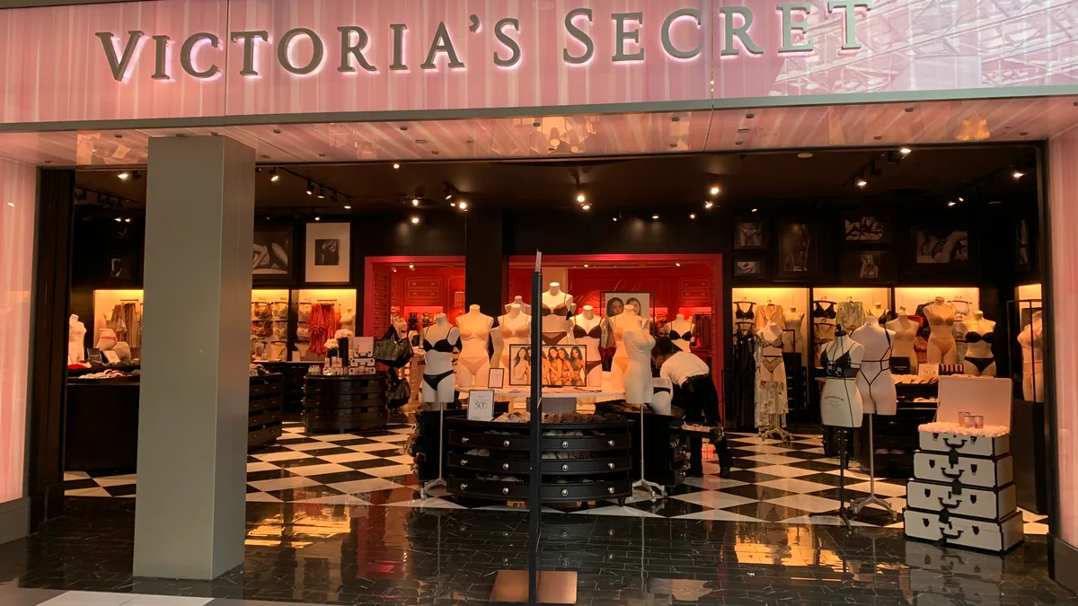 A Victoria's Secret storefront