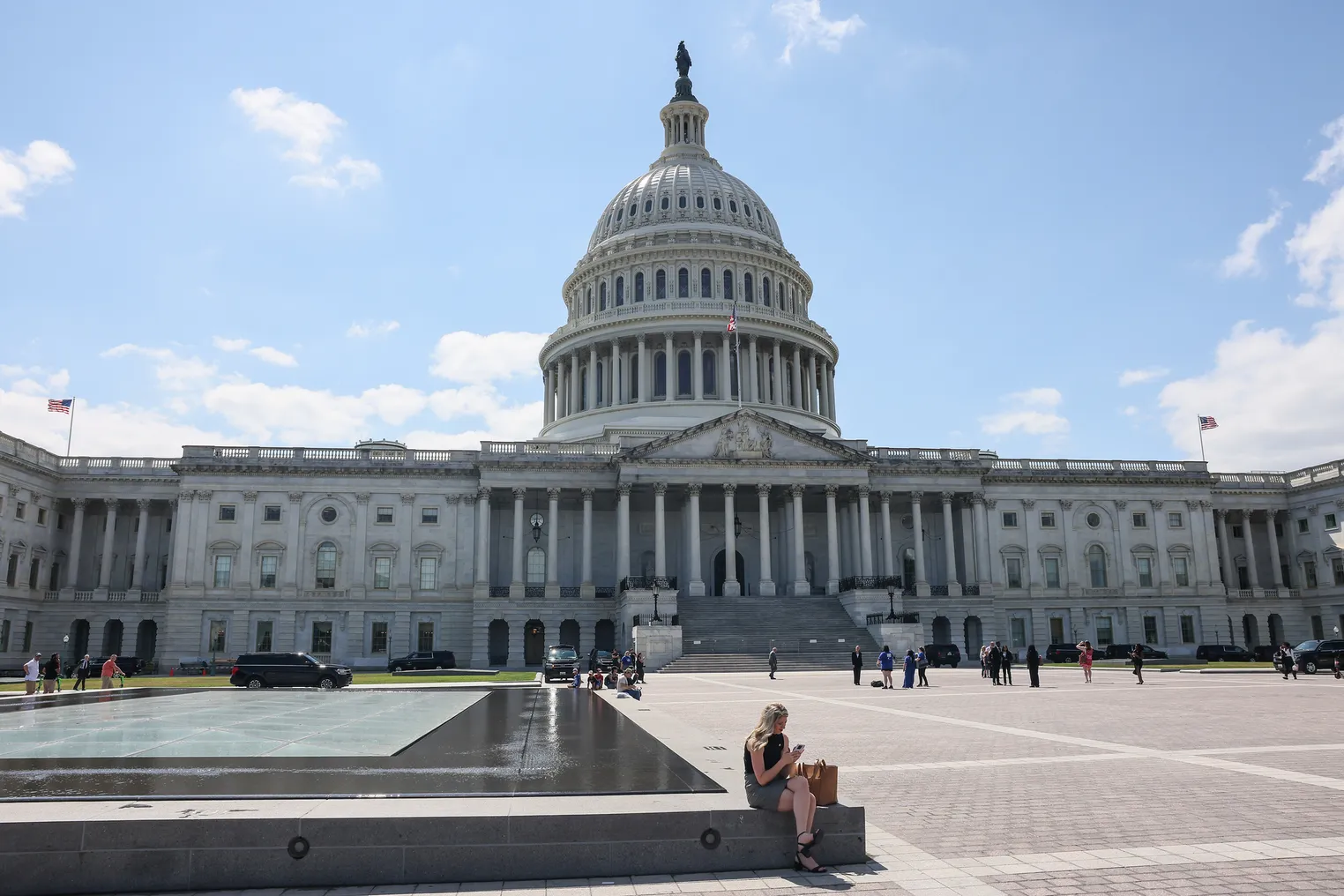 The exterior of the U.S. Capitol building in Washington, D.C.