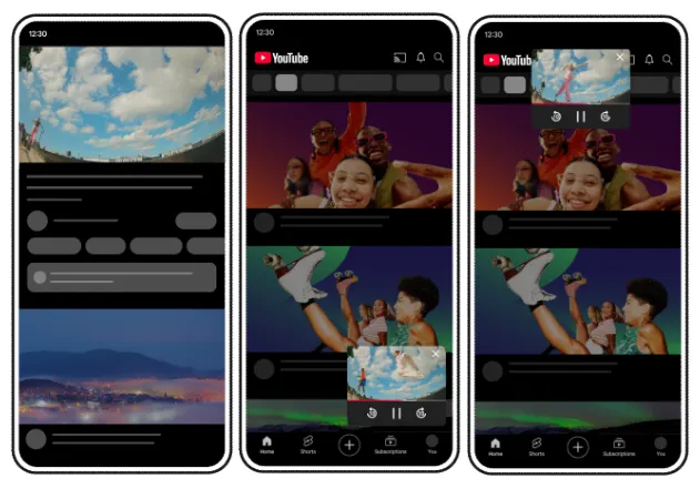 YouTube miniplayer update