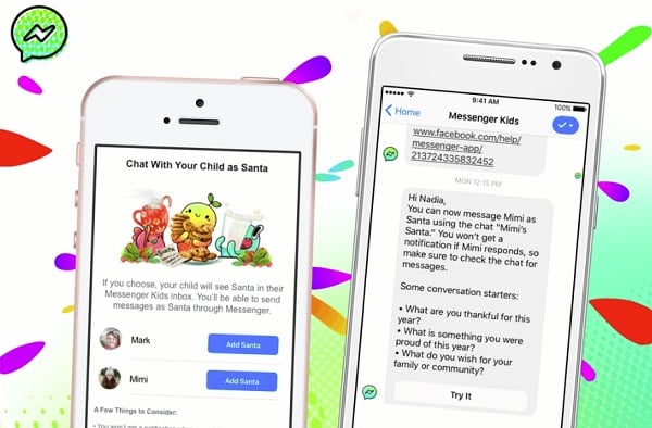 Facebook Kids holidays