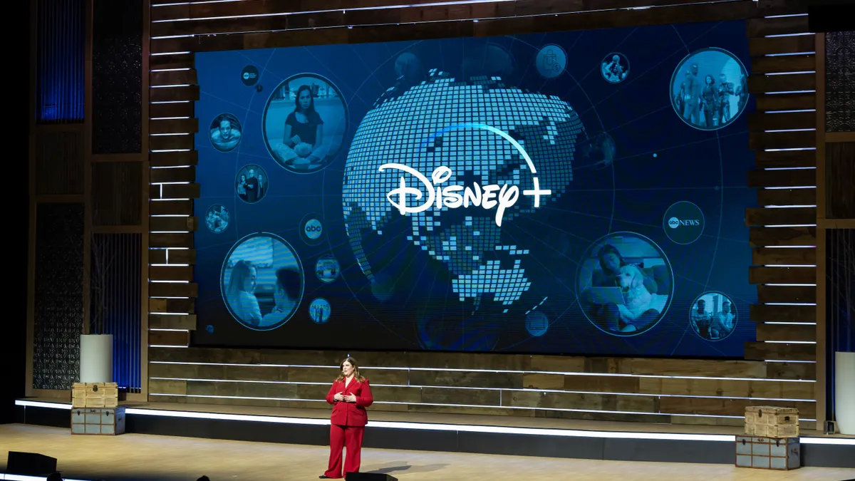 Rita Ferro on stage at Disney Tech & Data Showcase