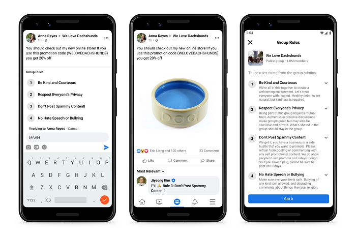 Facebook Groups update