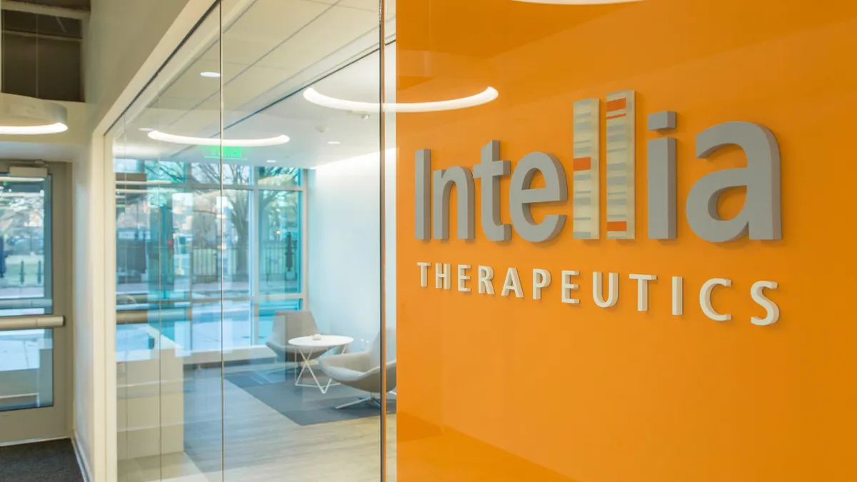Intellia Therapeutics headquarters in Cambridge, MA