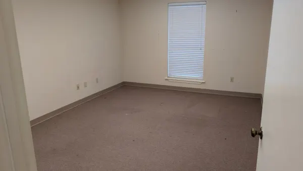 an empty office room