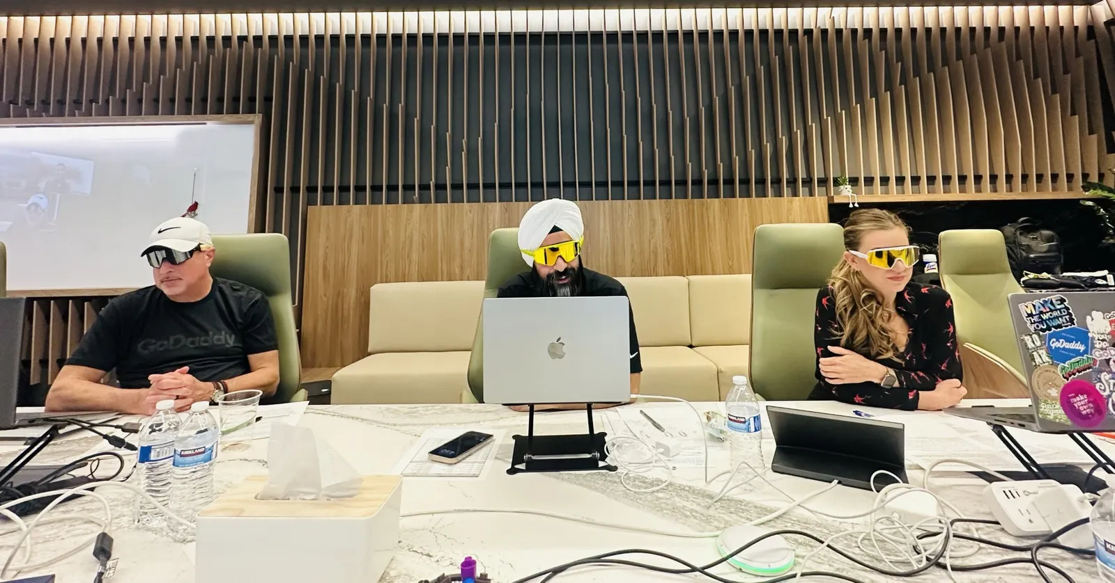 GoDaddy’s Mark McCaffrey in office