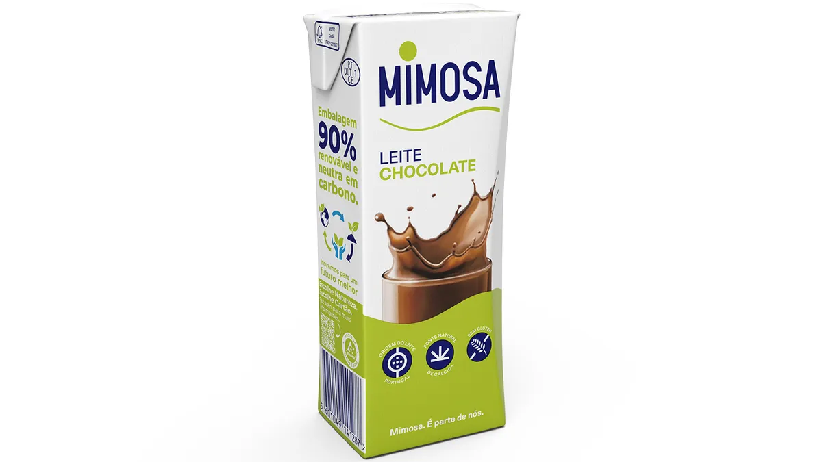 Tetra Park carton for chocolate drink