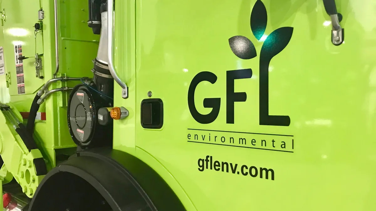 GFL Environmental truck at Waste Expo