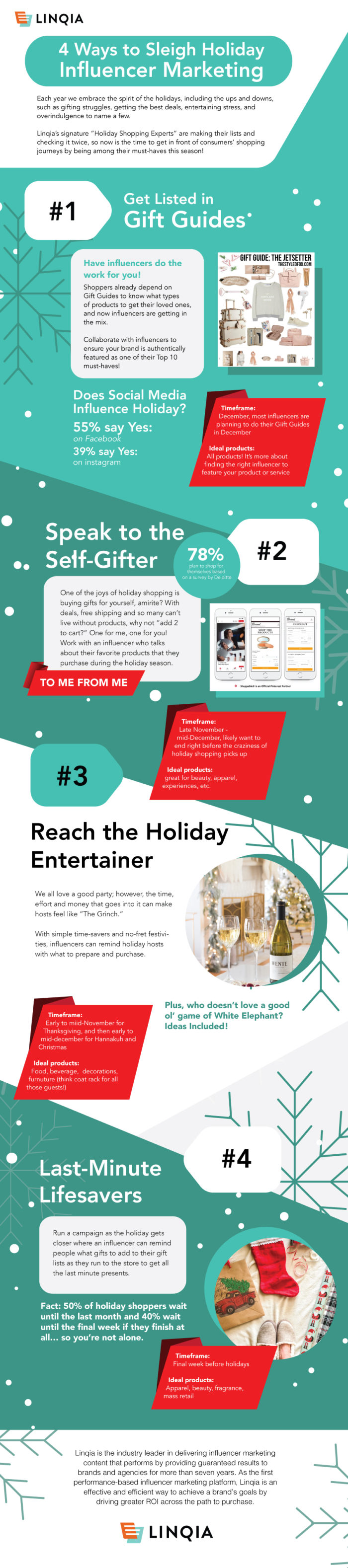 Influencer marketing for the holidays