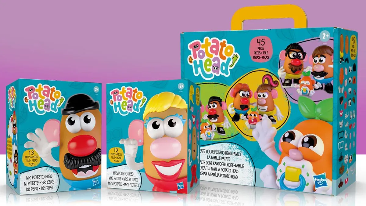 Hasbro's Mr Potato Head characters