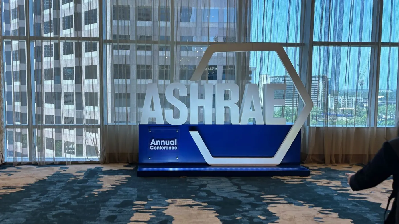 Display for the ASHRAE Annual Conference