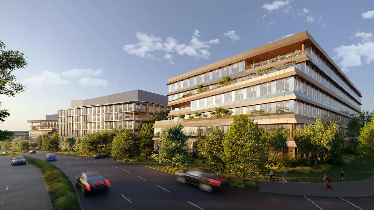 Rendering of the Sterling Bay Pacific Center