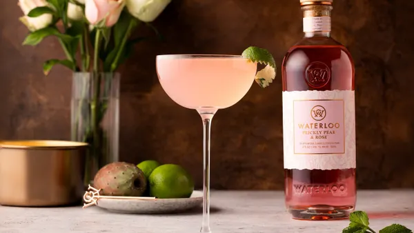Waterloo Prickly Pear & Rose Gin
