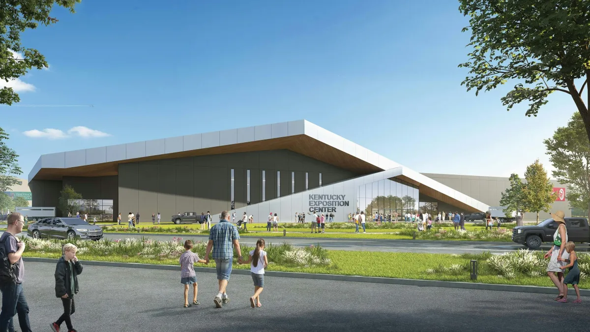 Kentucky Venues leadership unveiled the visual concepts for the Kentucky Exposition Center’s Phase I & II renovations.