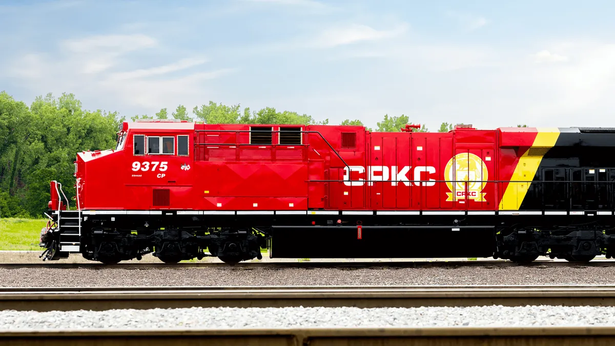 Canadian Pacific Kansas City CPKC train