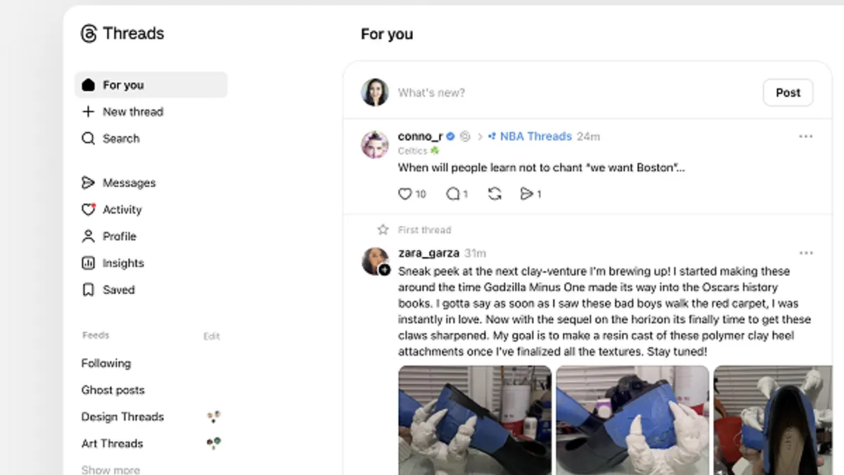 Threads desktop update