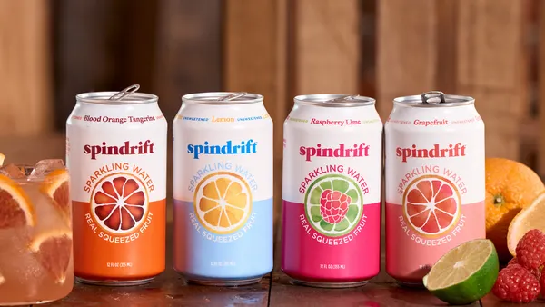 spindrift sparkling waters